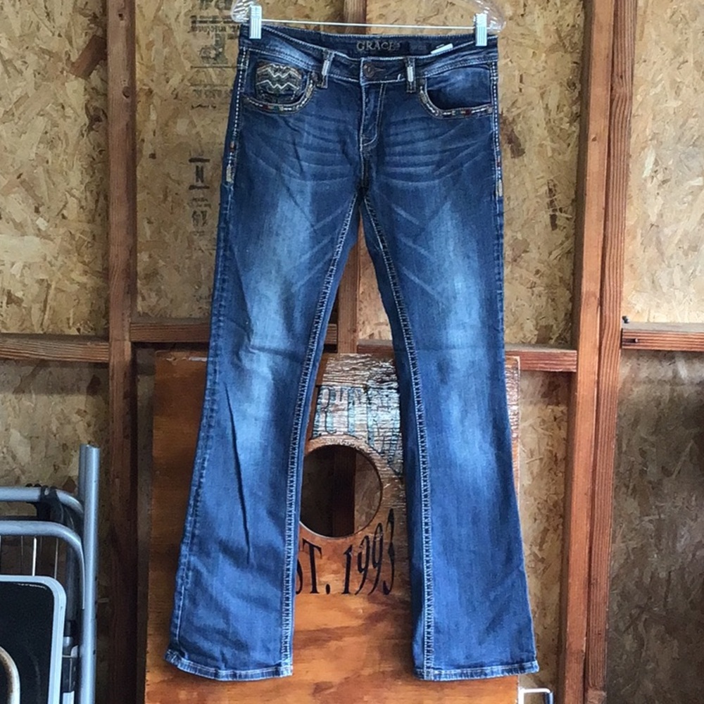 GRACE in LA BOOT CUT WOMENS JEANS